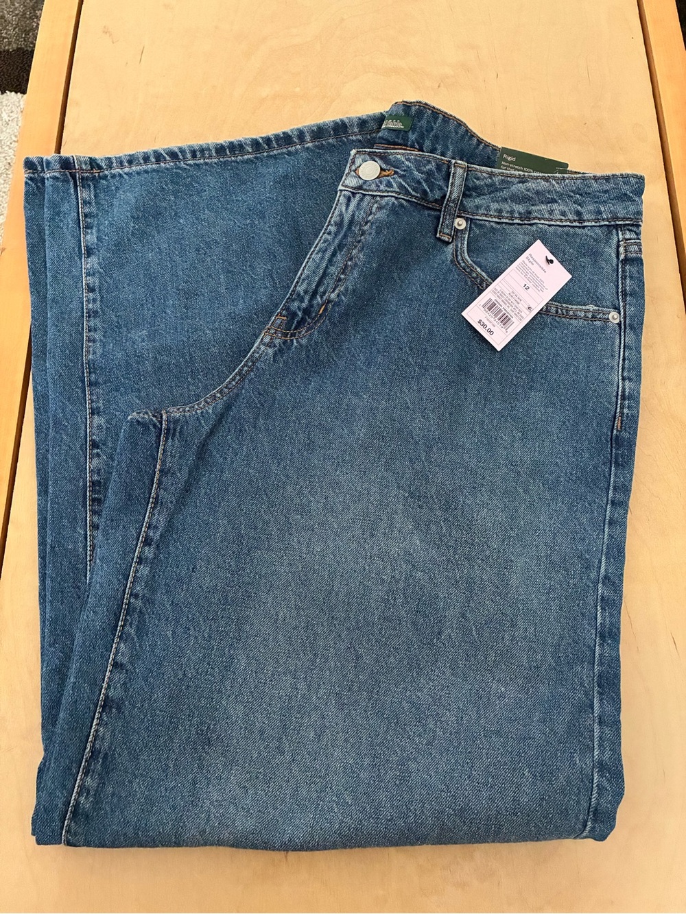 wild fable Women's Flare Jeans in Blue Denim